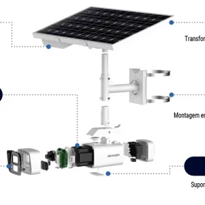 Câmera de Segurança com Energia Solar Hikvision